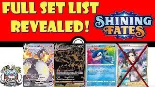 FULL Shining Fates Set List Revealed - We Know EVERY Card! Where's Marnie!? (Pok&eacute;mon TCG News)