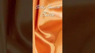 Silky Smooth Satin #satinfabric #fabricstash #onlinefabricstore