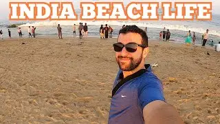 The Beach Life of India | India's Largest Beach ⛱️🇮🇳