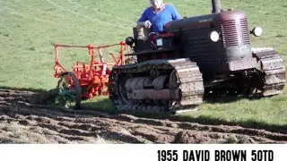 1955 David Brown 50TD - St. Winnow Barton Farm Museum