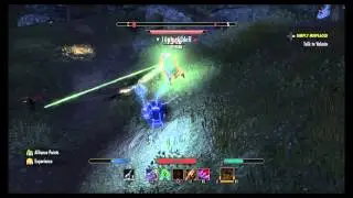 #shorts The Elder Scrolls Online - The Wrecking Blow desync is real