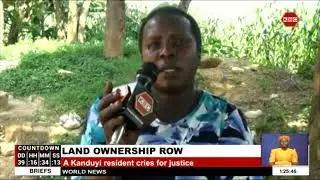 Land ownership row | A Kanduyi resident cries for justice as her land is possessed