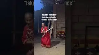 96 years old Manobo Babaylan performing &ldquo;Iskrima or War Dance&rdquo; #philippines #tribe #babaylan