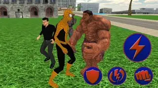 Spider City Monster Gangster Battle | Flying Spider Avenger - Android GamePlay