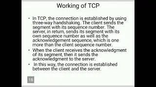 Transmission control protocol from computer networks simple notes (AIDS department) #TCP #CN #AI&DS