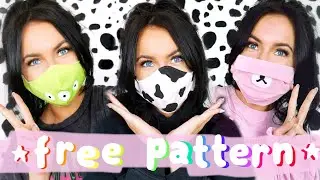 3 face mask designs that are actually cute *DIY cloth face mask*