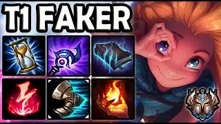 T1 Faker ZOE vs LUCIAN [ MID ] Ranked Korea ✅