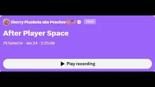 After Player Space