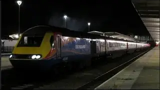 Derby Railway Station Night Time Trains