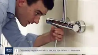 BATERII-LUX.ro - Cum se instaleaza usor un sistem de dus GROHE