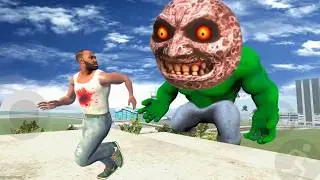 Franklin become superhero to fight superheroes 😲 in indian bike driving 3d