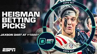 2024 Heisman betting picks 🤑 Jaxson Dart at +1500 odds 👀 | ESPN BET Live