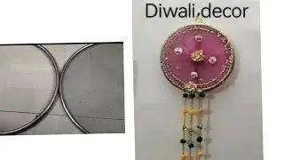 DIY / Wall Hanging craft using milk Net / best out of waste/ टूटी दूध की जली से बनाए सुन्दर कलाकृति