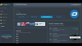Coinpot.co DASH coin withdraw proof