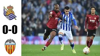 Real Sociedad vs Valencia 0-0 Resumen | La Liga Santander - 2021/2022