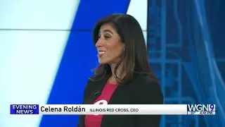 WGN-TV Family Charities RED CROSS Check Presentation