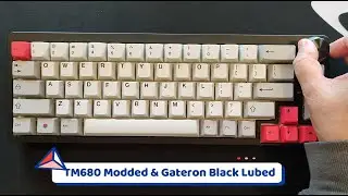TM680 & Gateron Black ASMR TYPING