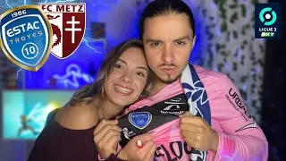 [ASMR] DEBRIEF MATCH ESTAC vs METZ ⚽️🏟️(la première victoire 🤩)