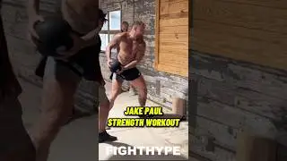 Jake Paul FULL STRENGTH WORKOUT for Chavez Jr KNOCKOUT