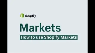 How to use Shopify Markets | Sell Product Domestic and International According to Country