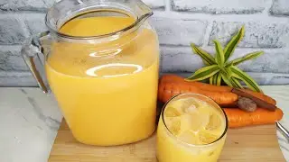 Jamaican Carrot Punch || How To Make Carrot Punch || Carrot Recipe || Easy Carrot Punch