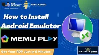 How to Install Android Emulator on RDP/VPS ( Memu Plyer Emulator )