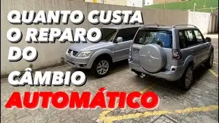 QUANTO CUSTA REPARAR UMA TRANSMISSÃO AUTOMÁTICA. TROCA DE ÓLEO PREVENTIVA. MIT PAJERO TR4 4x4