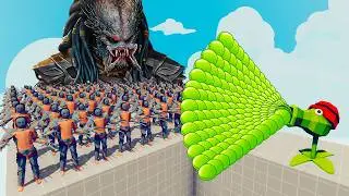 200x PREDATOR + 1x GIANT vs EVERY GOD - Totally Accurate Battle Simulator TABS