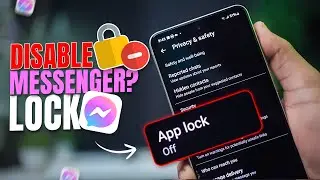 How To Disable Messenger Lock on Android | Turn Off Chat Lock Feature Easily