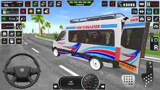 Pick Up Passengers In The City # Van Simulator Game Van 3D Android Gameplay