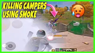 Killing Campers Using SMOKE in pubg new state 😤 #viral