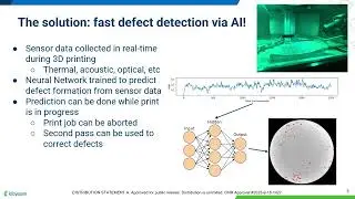 Kitware's Navy STP Tech Talk on AI/ML for In Situ Additive Manufacturing Defect Detection
