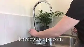 Abode Puria 3-Way Kitchen Filter Tap in Chrome