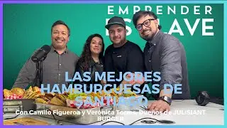 Camilo Figueroa y Ver&oacute;nica Torres, Due&ntilde;os de JULISIANT BURGER #EmprenderEsClave