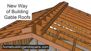 Have You Ever Seen This? - Gable Roof Scissor Rafter Framing Design