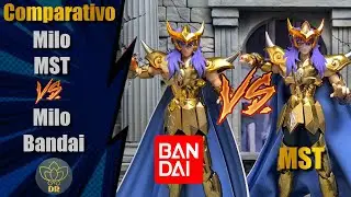 Comparativo Milo de escorpião MST VS Milo de escorpião Bandai.