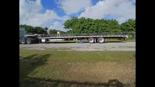 2019 Fontaine 53ft Drop Deck Trailer - Combo, Aluminum Floor, Rear Sliding Axle, Ramps, Toolbox