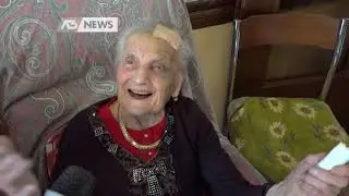 I 104 ANNI DI NONNA AMEDEA CHE AI RAGAZZI DICE: «FATE DEL BENE» | A3 NEWS Prima Edizione 11/03/2019