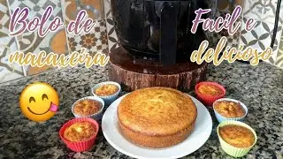 COMO FAZER BOLO DE MACAXEIRA NA AIRFRYER F&Aacute;CIL E DELICIOSO