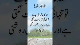 Allah Is Enough for Me | Powerful Urdu Islamic Quote Short