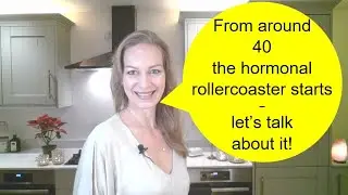 From around 40 the hormonal rollercoaster starts &ndash; let&rsquo;s talk about it
