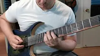 Pierre-Olivier Merizzi/Yngwie Malmsteen/Far beyond the Sun/Charbonneau Guitars/Scimtar-7S HSS Deluxe