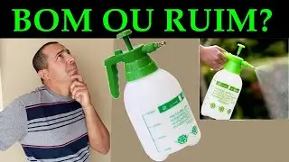 Borrifador Manual de Compressão Prévia - Avaliação - Vale a pena comprar um? Vídeo Review