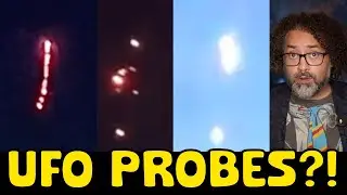 НЛО сбрасывают загадочные объекты, снятые на камеру! Это зонды с 3I Atlas?