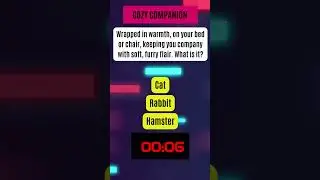 Cozy Companion (Guess The Pet) - Pet Riddle