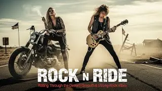 Best Music Rock n Roll Ride 🔥 Rolling Through the Desert | Smooth & Strong Rock Vibes