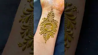 Rose mandala Mehedi design ||#mehndi #henna #mehndidesign