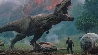 T Rex Chase Jurassic world dinosaur 🦖🦕 Dehati Vlog part 2 #trexchase #jurrasicworld #dinosaur 
