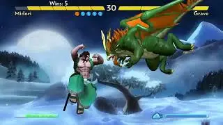 Midori should be able to eat that fire - Fantasy Strike - Daily Challenge practice |