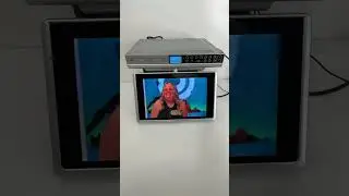 Audiovox Kitchen LCD Drop Down DVD player-volume demo